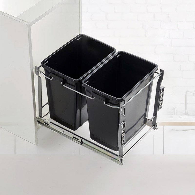 Cabinet trash cans 